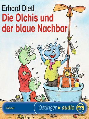 cover image of Die Olchis und der blaue Nachbar